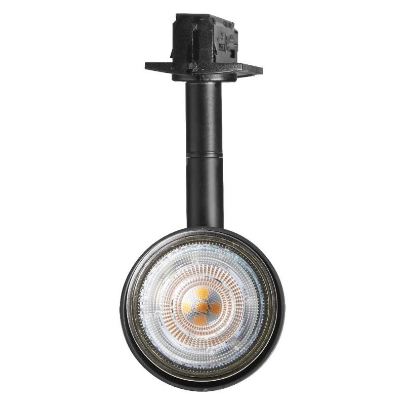 OSRAM 1-Phasen Schienen Leuchtkopf Tracklight Spot Cylinder GU10 schwarz